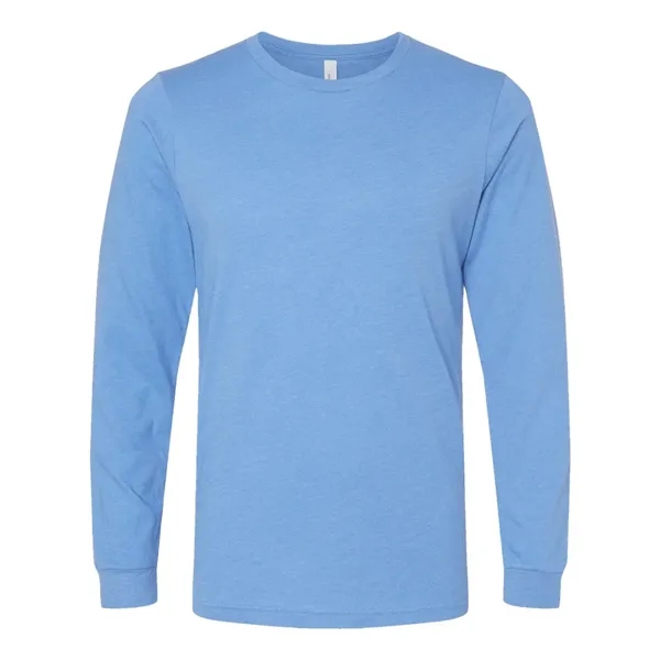 BELLA + CANVAS Unisex Heather CVC Long Sleeve Tee... from ASI 84358 S&S Activewear