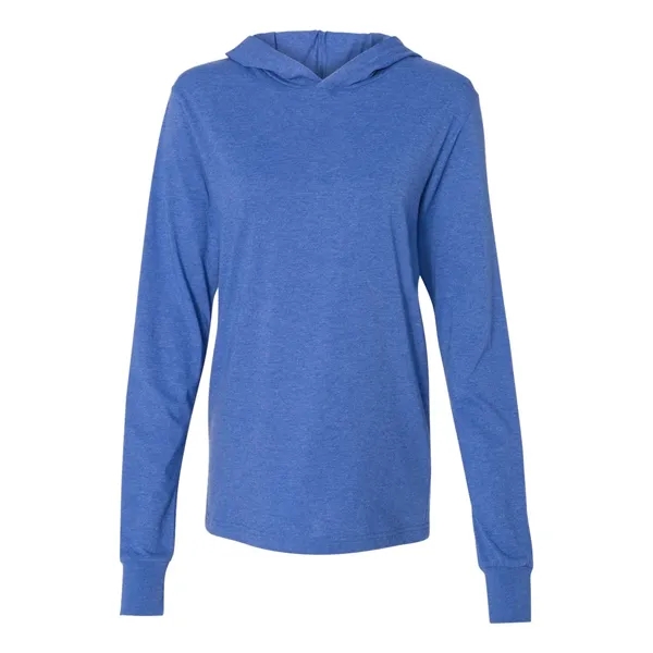 Adult long sleeve jersey hooded t-shirt. Blank product.... from ASI 84358 S&S Activewear