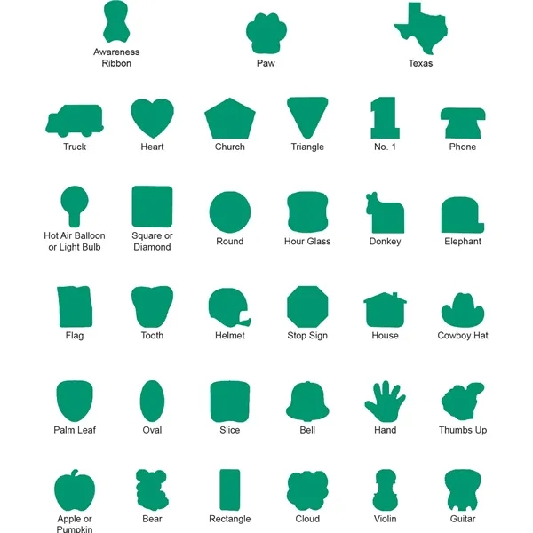 Hand fan made of 18pt recycled board stock with UV coating.... from ASI 54100 Fields Manufacturing Inc / TargetLine®