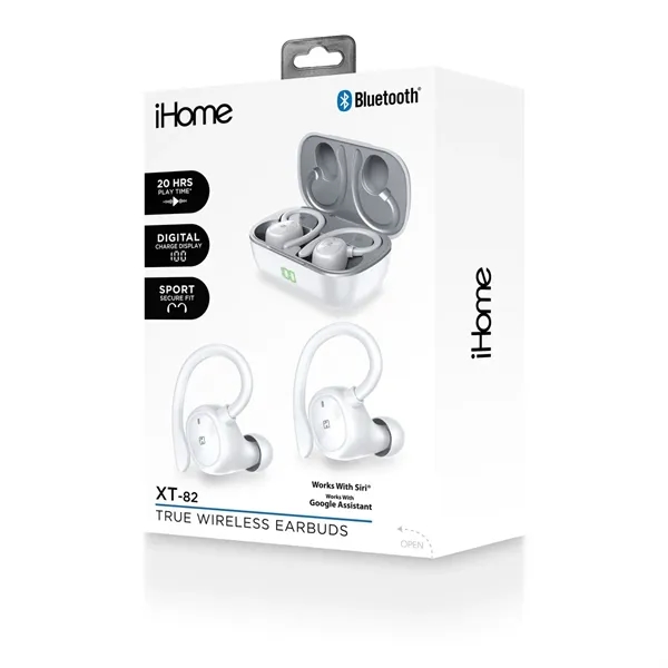 iHome® XT-82 True Wireless Earbuds & Charger Case... from ASI 89320 Starline USA Inc