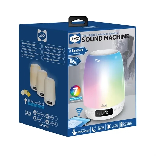 Sealy® Night Light Wireless Speaker Sound Machine... from ASI 89320 Starline USA Inc