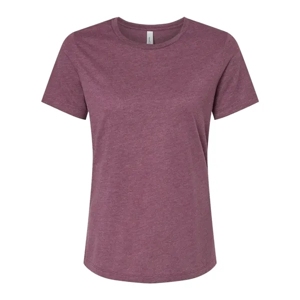 BELLA + CANVAS Women's Relaxed Fit Heather CVC Tee... from ASI 84358 S&S Activewear