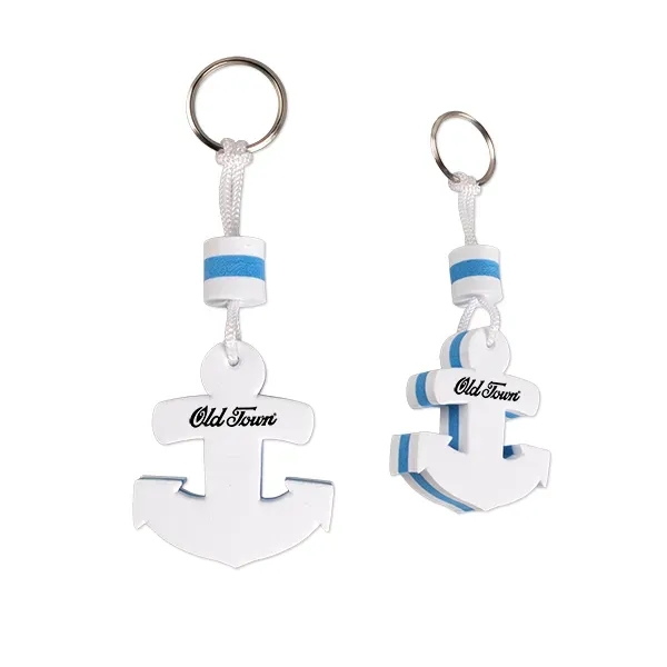 Anchor shaped floating keychain made of foam material.... from ASI 98360 WOWLine / WOWLine®