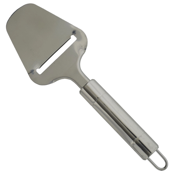 9" cheese slicer that's made of stainless steel with a convenient... from ASI 38120 Ball Pro / Diversified Quality Kitchenware