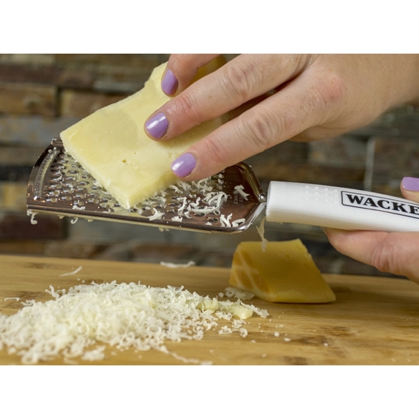 9 1/4" fine cheese grater made of flat stainless steel with... from ASI 38120 Ball Pro / Diversified Quality Kitchenware