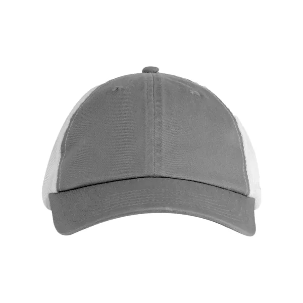 Big Accessories Washed Trucker Cap... from ASI 84358 S&S Activewear