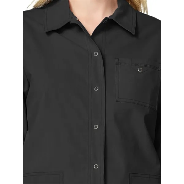 Dickies Medical - Forge - Women's 3-Pocket Snap Front Jacket... from ASI 86018 Scrub Authority