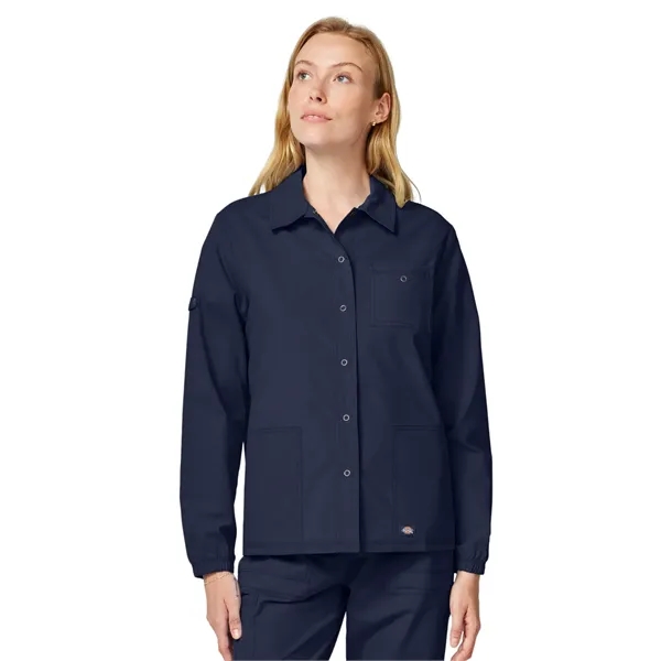 Dickies Medical - Forge - Women's 3-Pocket Snap Front Jacket... from ASI 86018 Scrub Authority
