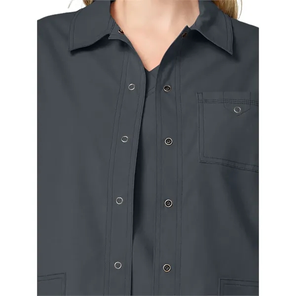 Dickies Medical - Forge - Women's 3-Pocket Snap Front Jacket... from ASI 86018 Scrub Authority