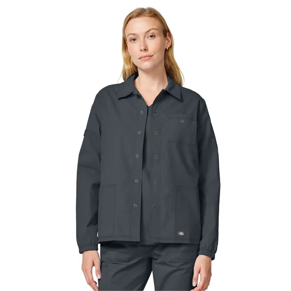 Dickies Medical - Forge - Women's 3-Pocket Snap Front Jacket... from ASI 86018 Scrub Authority