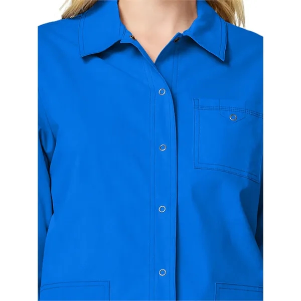 Dickies Medical - Forge - Women's 3-Pocket Snap Front Jacket... from ASI 86018 Scrub Authority