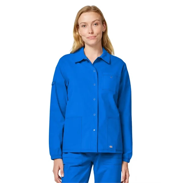 Dickies Medical - Forge - Women's 3-Pocket Snap Front Jacket... from ASI 86018 Scrub Authority