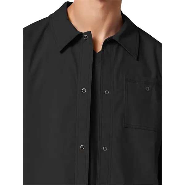 Dickies Medical - Forge - Men's 3-Pocket Snap Front Jacket... from ASI 86018 Scrub Authority