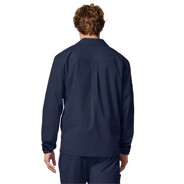 Dickies Medical - Forge - Men's 3-Pocket Snap Front Jacket... from ASI 86018 Scrub Authority