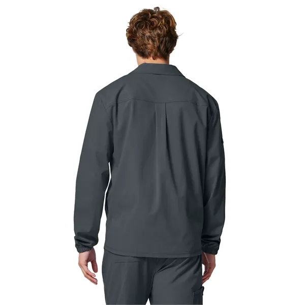 Dickies Medical - Forge - Men's 3-Pocket Snap Front Jacket... from ASI 86018 Scrub Authority