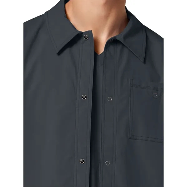 Dickies Medical - Forge - Men's 3-Pocket Snap Front Jacket... from ASI 86018 Scrub Authority