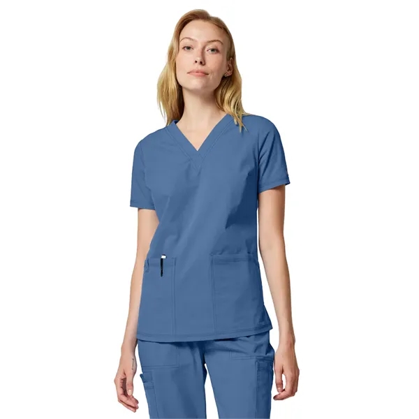 Dickies Medical - Forge - Women's 2-Pocket V-Neck Scrub Top... from ASI 86018 Scrub Authority