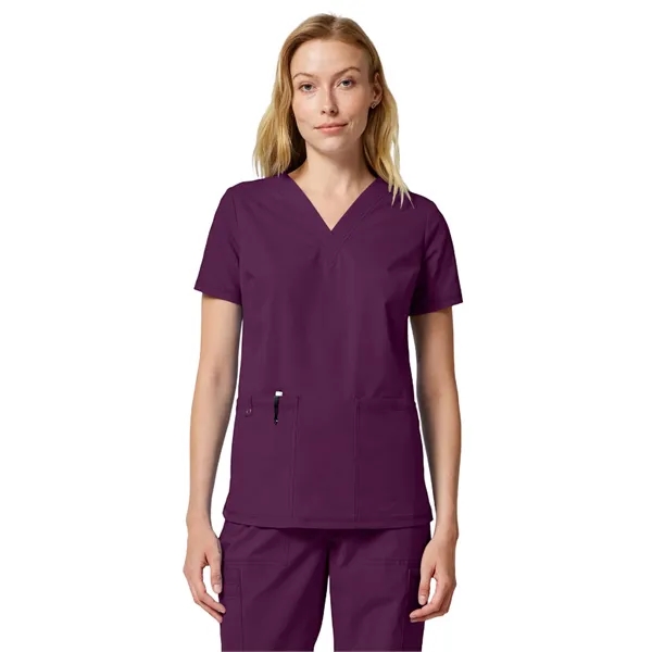 Dickies Medical - Forge - Women's 2-Pocket V-Neck Scrub Top... from ASI 86018 Scrub Authority