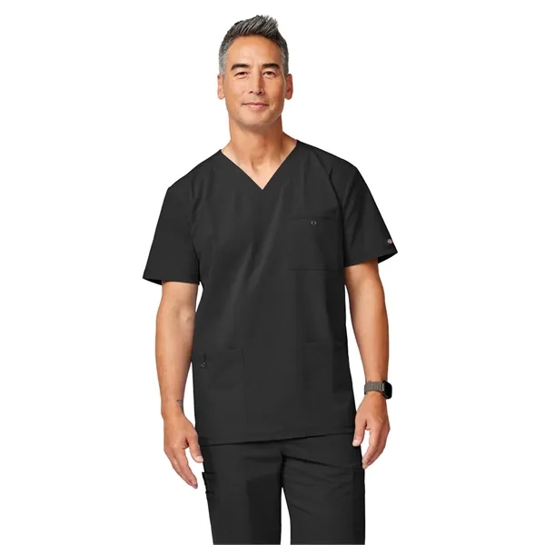 Dickies Medical - Forge - Men's 3-Pocket V-Neck Scrub Top... from ASI 86018 Scrub Authority