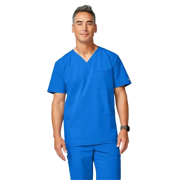 Dickies Medical - Forge - Men's 3-Pocket V-Neck Scrub Top... from ASI 86018 Scrub Authority
