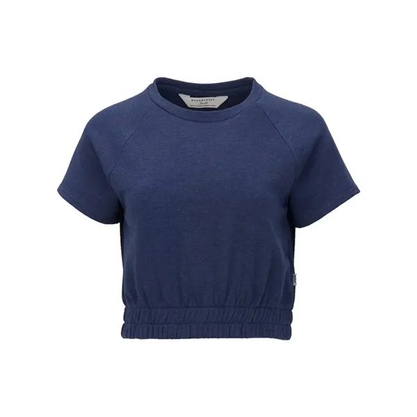 Boxercraft Women's French Terry Short Sleeve Cropped Crew...... from ASI 84358 S&S Activewear