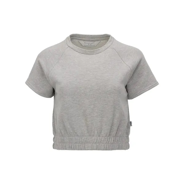 Boxercraft Women's French Terry Short Sleeve Cropped Crew...... from ASI 84358 S&S Activewear