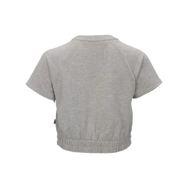 Boxercraft Women's French Terry Short Sleeve Cropped Crew...... from ASI 84358 S&S Activewear