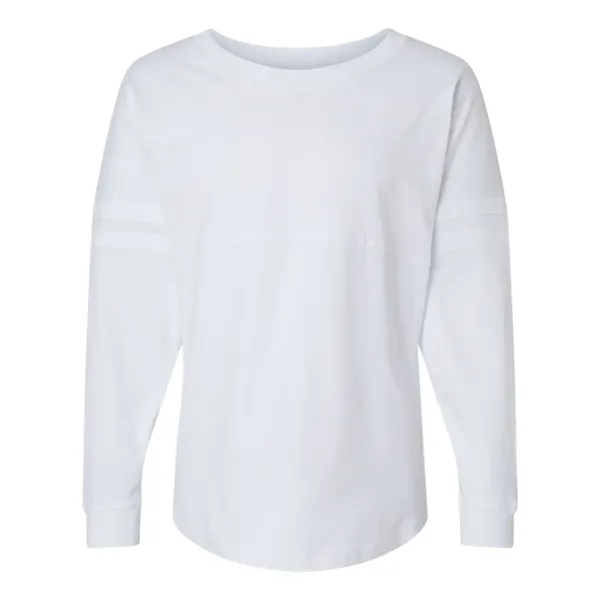 Boxercraft Women's Pom Pom Long Sleeve Jersey T-Shirt... from ASI 84358 S&S Activewear