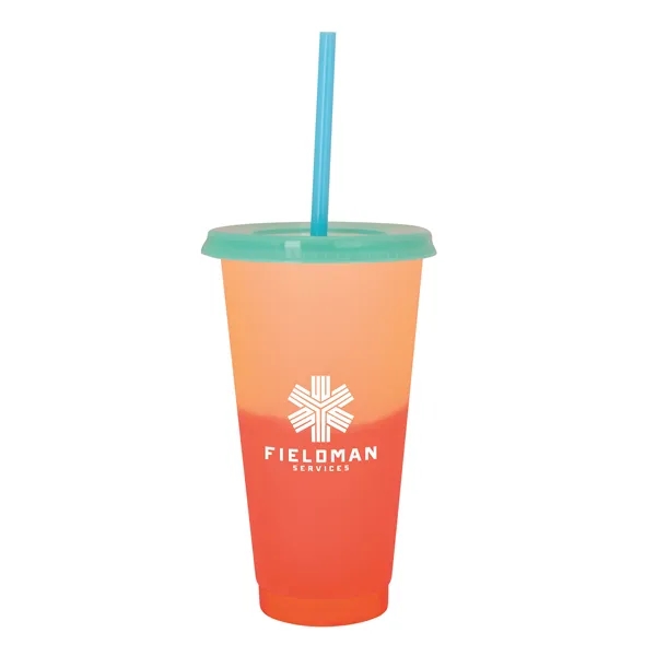 Ronnie Color Changing Tumbler - 24 oz.... from ASI 40480 Koozie Group