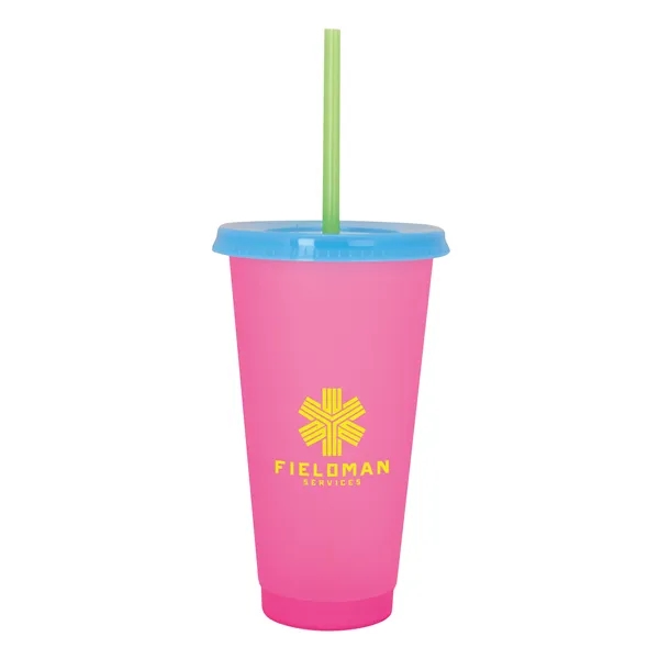 Ronnie Color Changing Tumbler - 24 oz.... from ASI 40480 Koozie Group