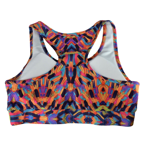Sublimated Sports Bra, moisture wicking polyester for all day comfort... from ASI 72657 Active Life Promo / Active Life Promo