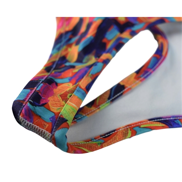 Sublimated Sports Bra, moisture wicking polyester for all day comfort... from ASI 72657 Active Life Promo / Active Life Promo