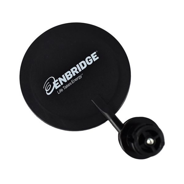 Fully adjustable bicycle handlebar mirror that measures 3" x 3" and... from ASI 72657 Active Life Promo / Active Life Promo