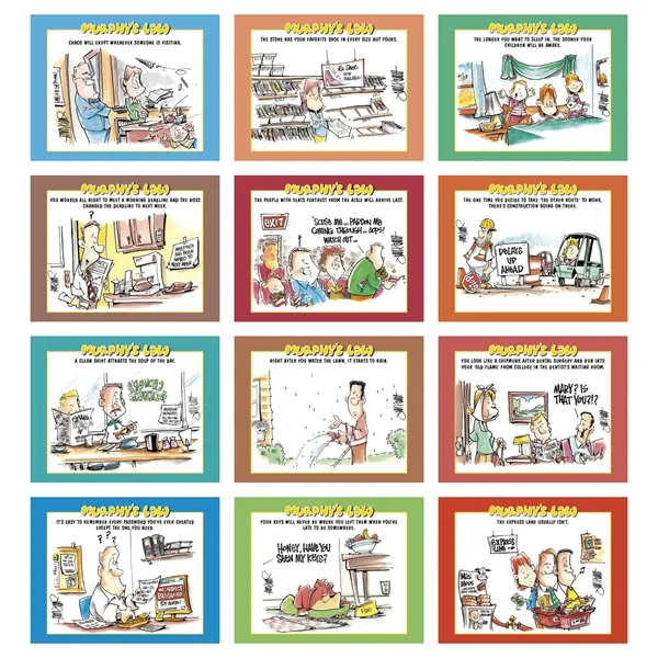 Murphy's Law Appointment Calendar - Stapled... from ASI 40480 Koozie Group / HotLine®