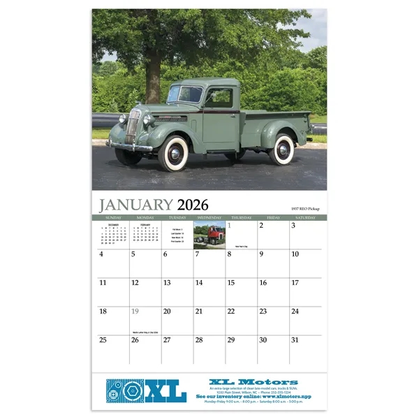 Classic Trucks Appointment Calendar - Stapled... from ASI 40480 Koozie Group / HotLine®