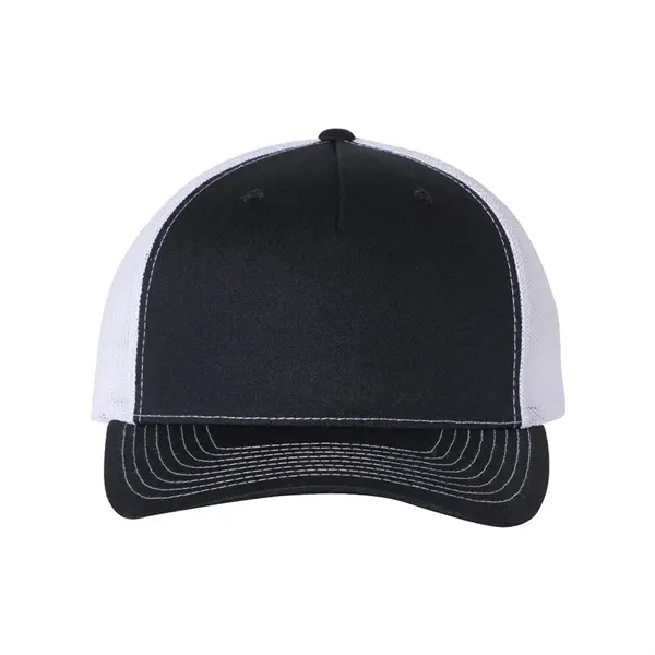 Snapback trucker hat with a five-panel design.... from ASI 88060 Snugz/USA Inc