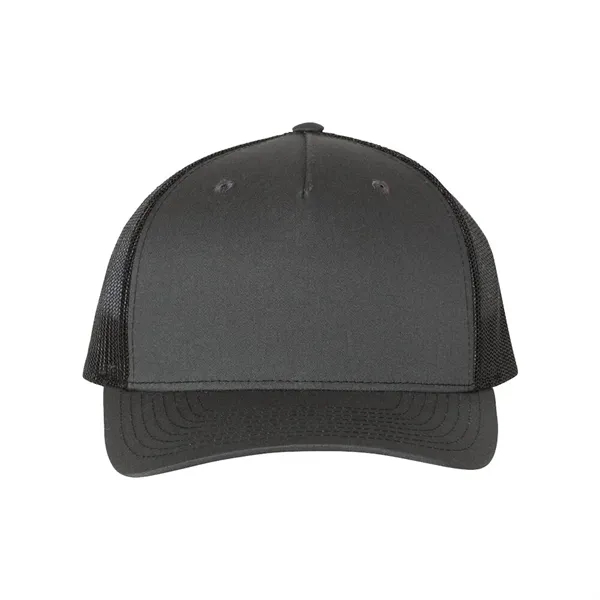 Snapback trucker hat with a five-panel design.... from ASI 88060 Snugz/USA Inc