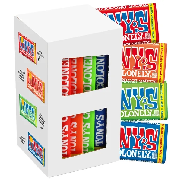 Large Chocolate Bar Gift Box; includes a variety of chocolate bar... from ASI 71685 Midnite Snax®