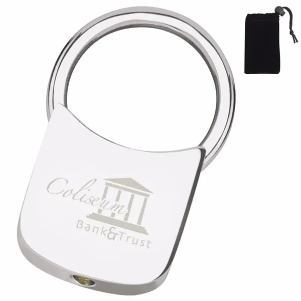 Silver Twist-Lock Keyholder... from ASI 40480 Koozie Group / Norwood