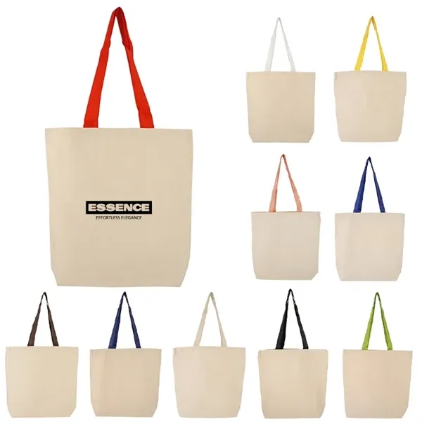 Clearwater Cotton Tote: Durable 10oz cotton, customizable, ideal for promotions, trade... from ASI 67557 LimeLight Ent