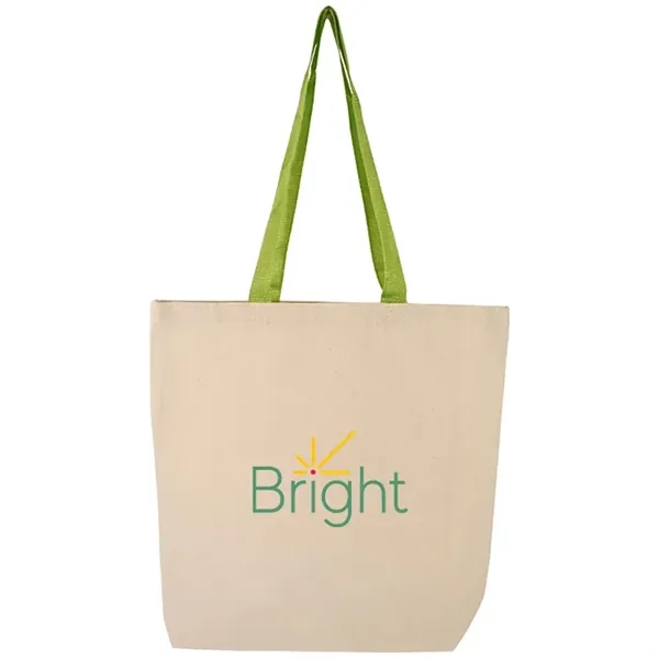 Clearwater Cotton Tote: Durable 10oz cotton, customizable, ideal for promotions, trade... from ASI 67557 LimeLight Ent
