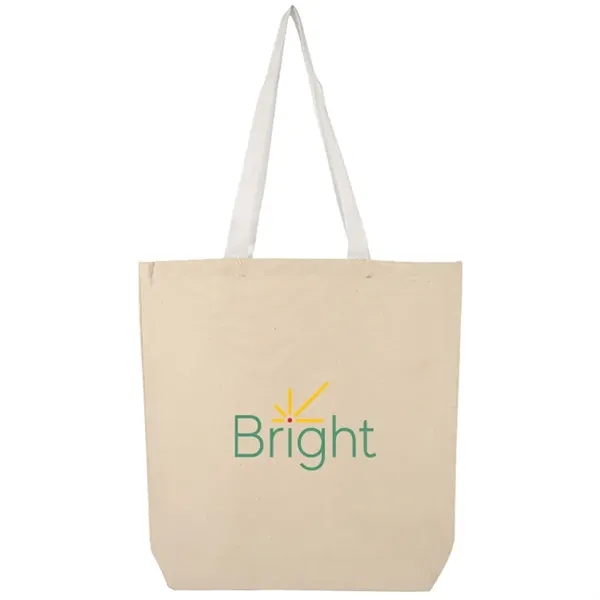 Clearwater Cotton Tote: Durable 10oz cotton, customizable, ideal for promotions, trade... from ASI 67557 LimeLight Ent