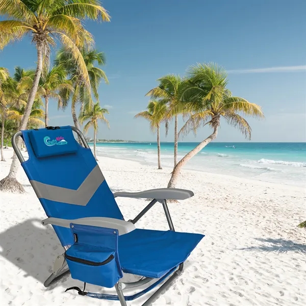 Koozie® Clearwater Beach Backpack Chair... from ASI 40480 Koozie Group