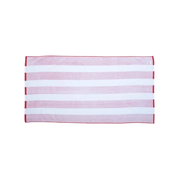 Striped 100% cotton velour towel... from ASI 84358 S&S Activewear
