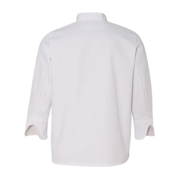 Women's double-breasted chef coat with ten pearl non-yellowing UV buttons.... from ASI 84358 S&S Activewear