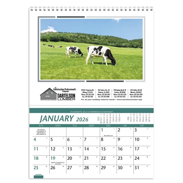 Farm Pocket... from ASI 40480 Koozie Group / Norwood Triumph Calendar