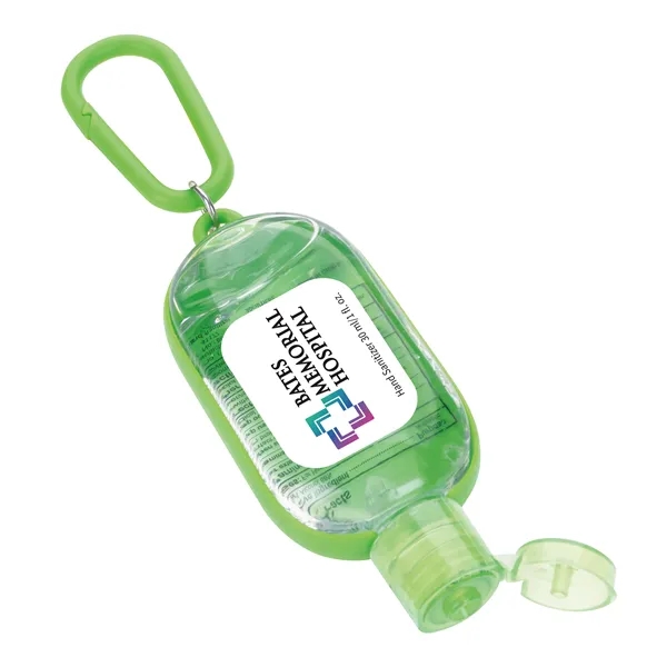 1 oz. Hand Sanitizer with Colorful Case and Carabiner... from ASI 40480 Koozie Group