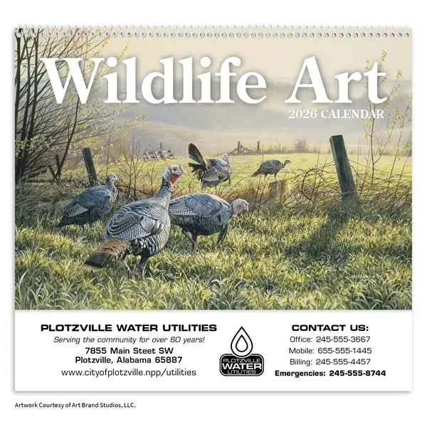 Wildlife Art Pocket... from ASI 40480 Koozie Group / Norwood Triumph Calendar