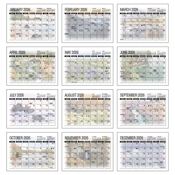 America's Beauty Desk... from ASI 40480 Koozie Group / Norwood Triumph Calendar