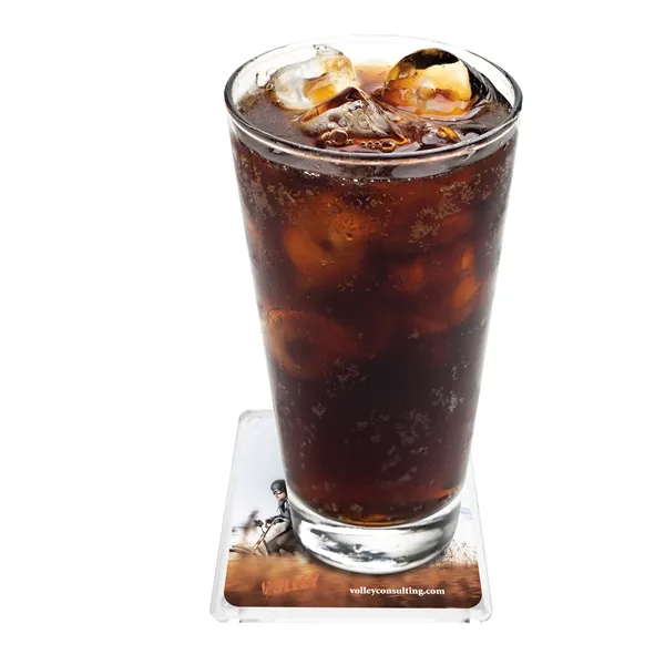 Square Acrylic Coaster... from ASI 40480 Koozie Group / Norwood